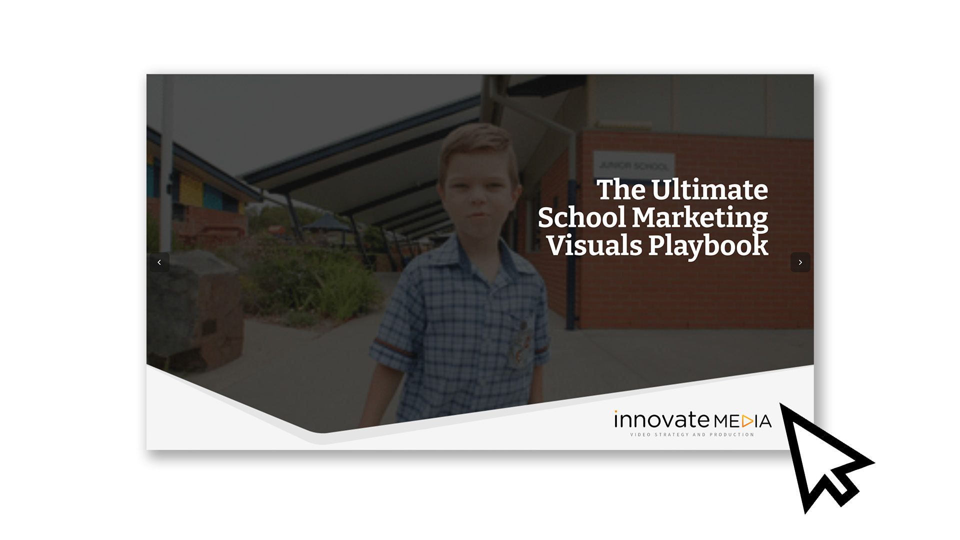 Schools Playbook tile Schools Visual Marketing Playbook
